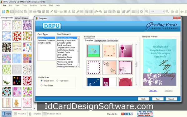 card printing software download